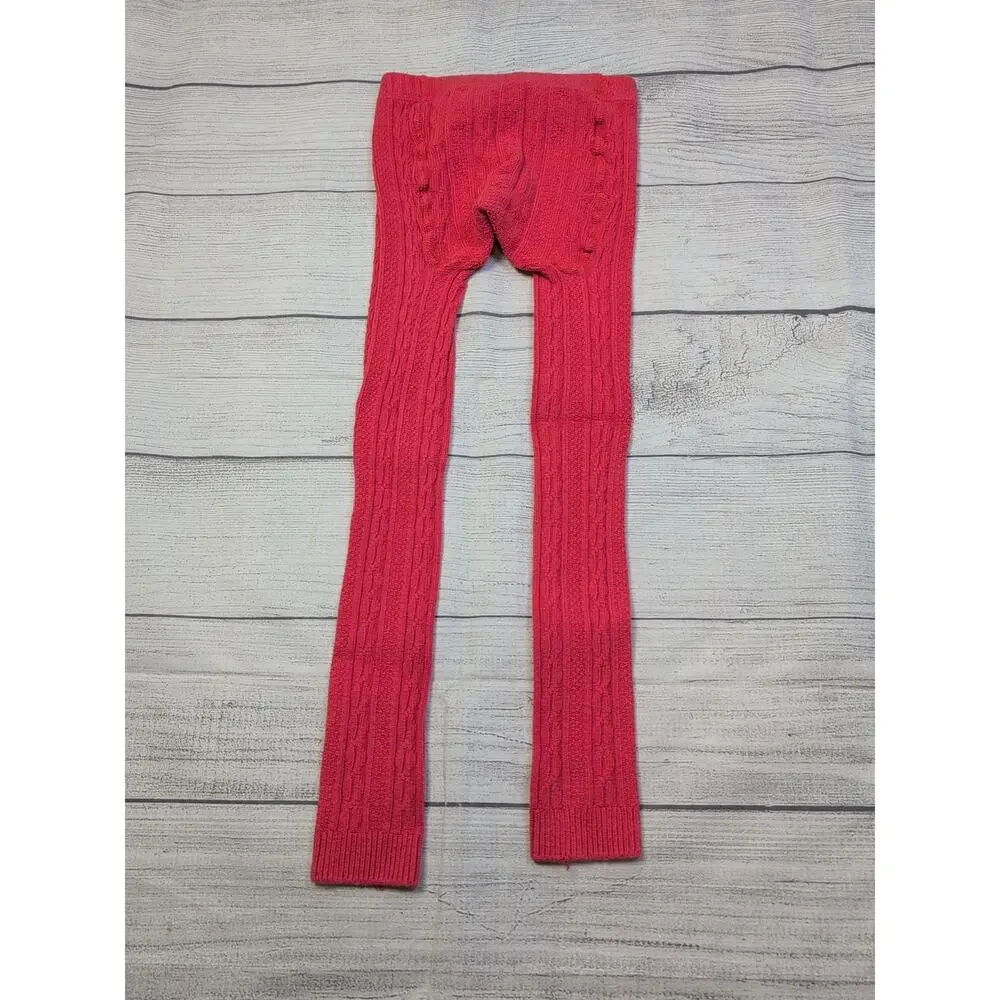 7/8 Mini Boden Cable Knit Footless Tights